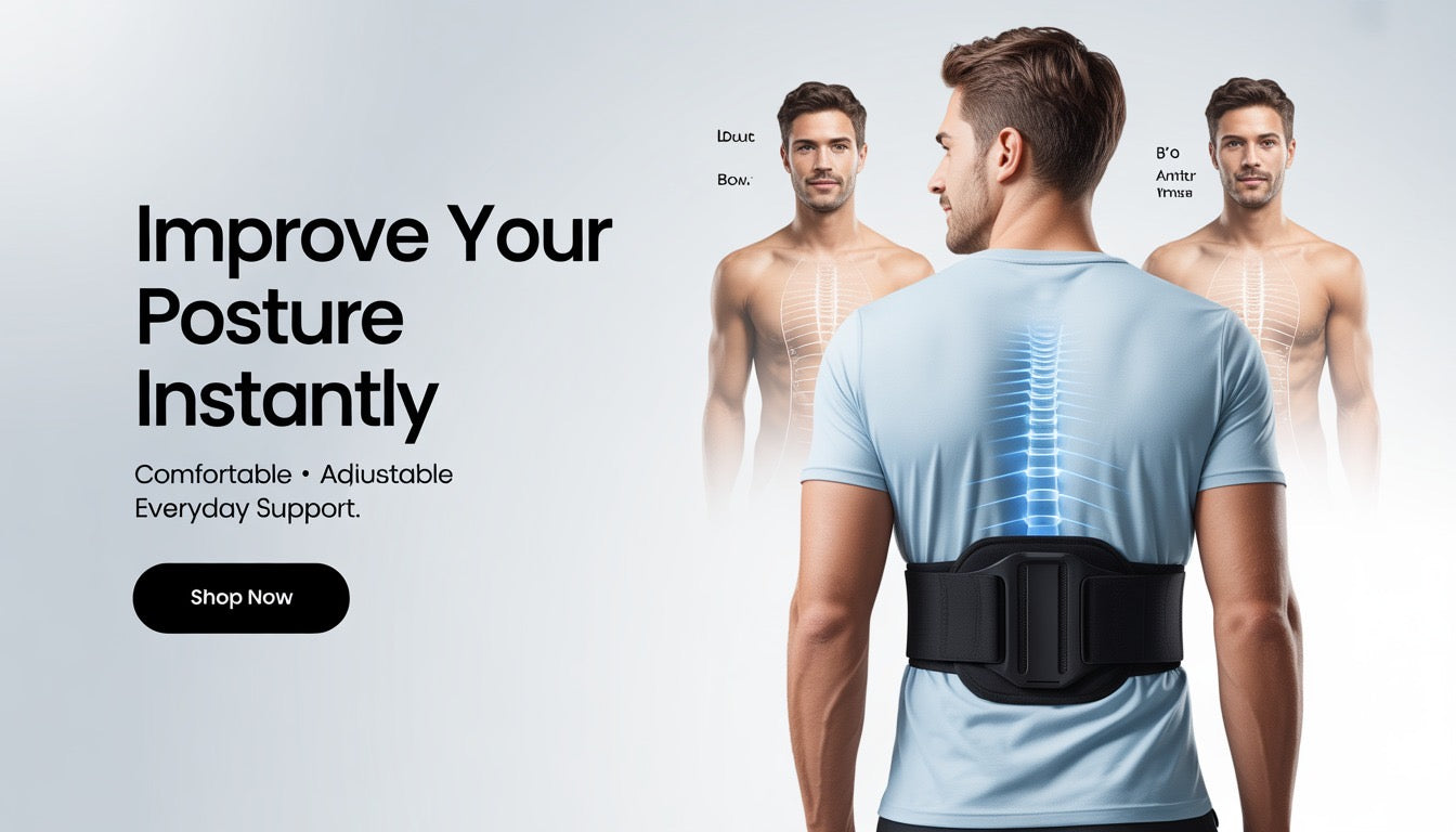 Smart Adjustable Posture Corrector Belt 🧍‍♂️