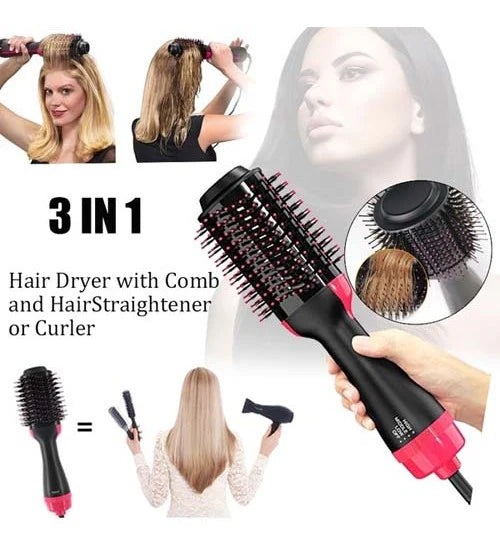 🔥 One Step 3-in-1 Hair Styling Dryer 💁‍♀️✨ | Dry, Straight & Curl