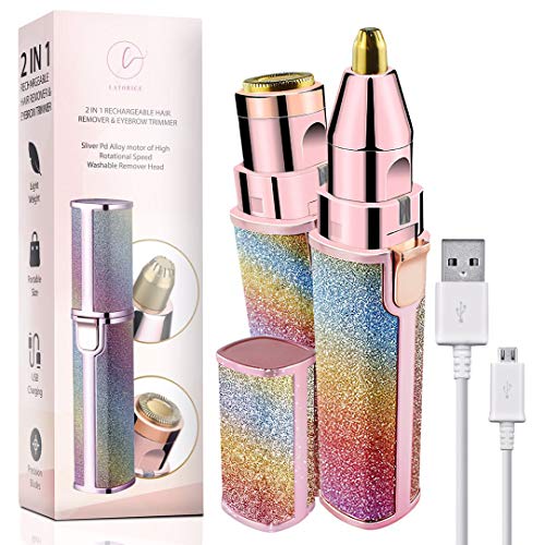 ✨ 2-in-1 Rechargeable Hair Remover – Painless & Cordless