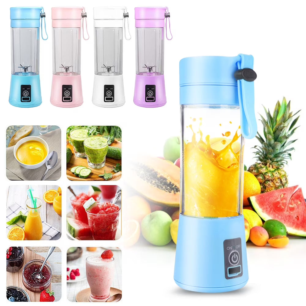 🥤 Mini Portable Blender – USB Rechargeable