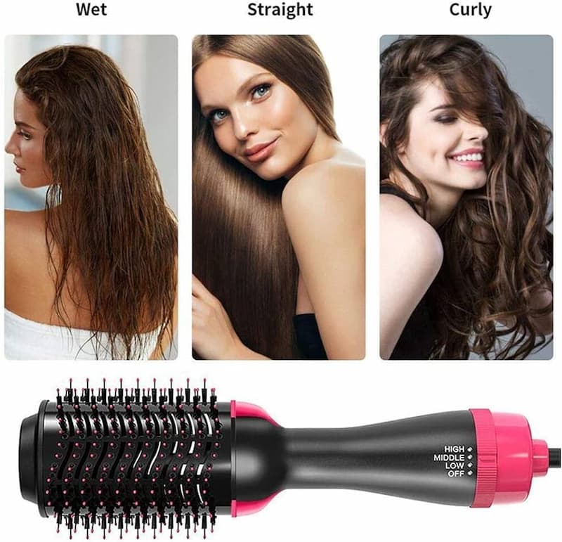 🔥 One Step 3-in-1 Hair Styling Dryer 💁‍♀️✨ | Dry, Straight & Curl